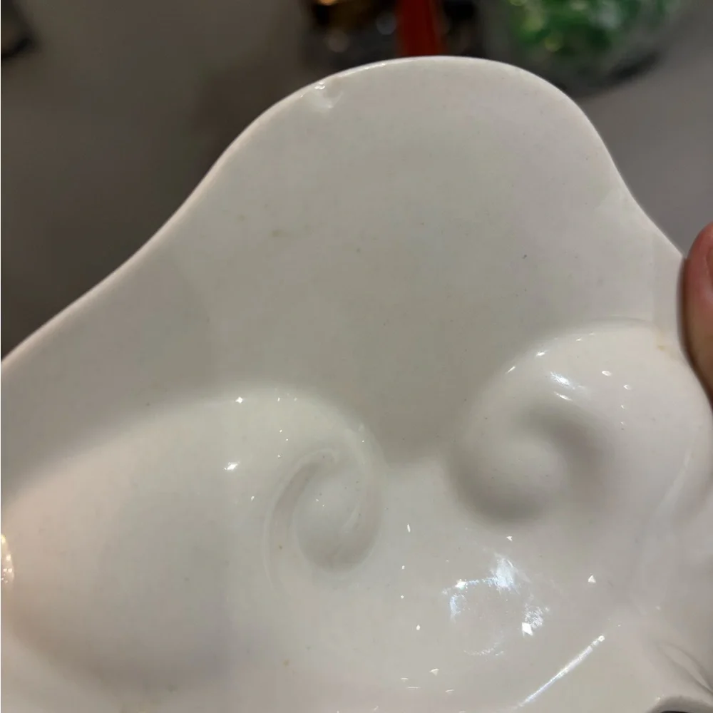 SALE Vintage 1930s-40s Blue Ridge Southern Potteries Ceramic Hand Painted floral - Picture 6 of 7